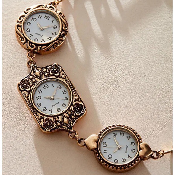 Free People Timeless Watch Choker Necklace in Gold | NWT - Picture 4 of 11